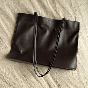 Dark Brown Tote Bag